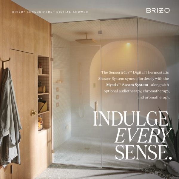 Brizo | SensoriPlus Digital Thermostatic 6-Port Shower Rough